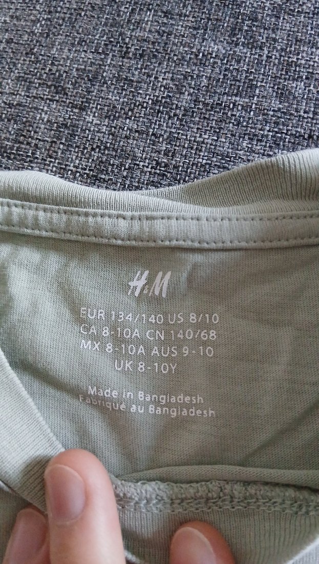 Çocuk İçlik Gri Renkli Düz Model - Görsel 2