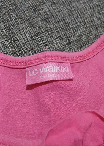 Kız Çocuk Pembe Volanlı Kolsuz Atlet - Görsel 2