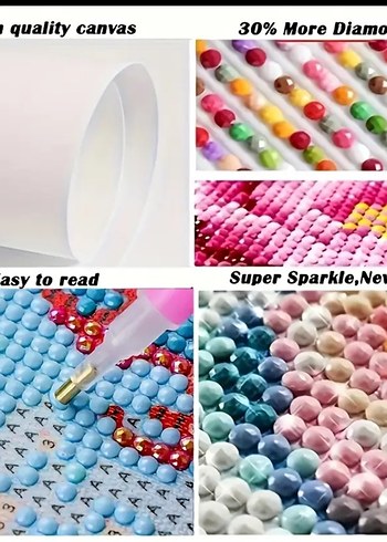 Elmas boyama seti - Görsel 3