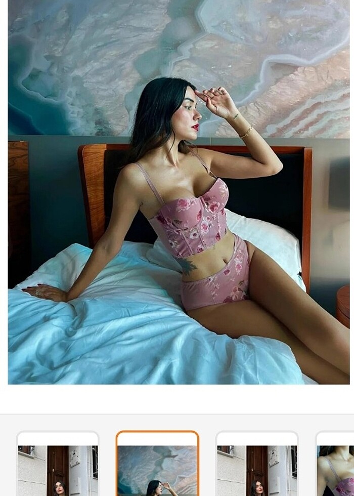 Destekli sütyen takımı 75 beden - Görsel 2