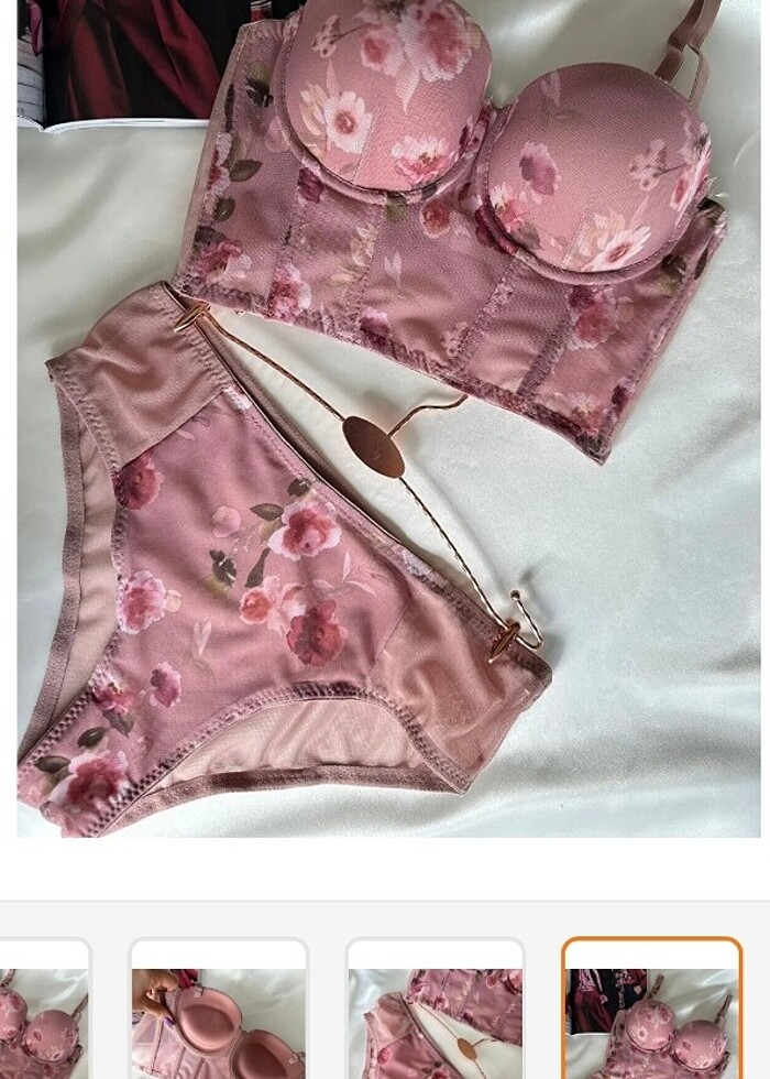 Destekli sütyen takımı 75 beden - Görsel 5