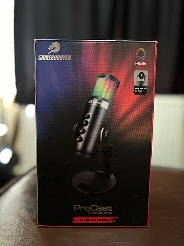 Gamebooster ProCast RGB Mikrofon