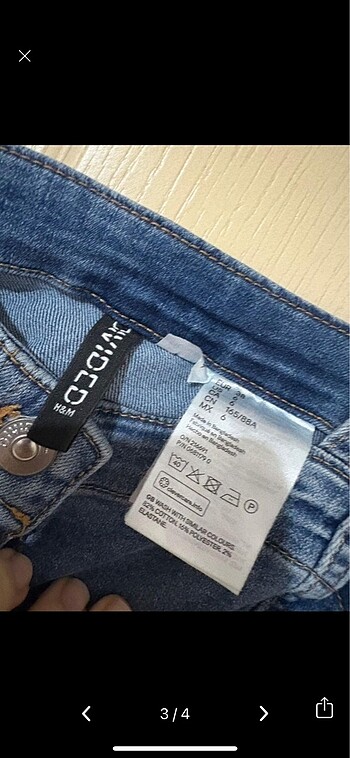m Beden H&M jean salopet