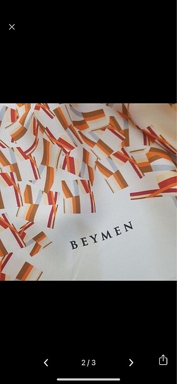 Beymen Orijinal Beymen eşarp