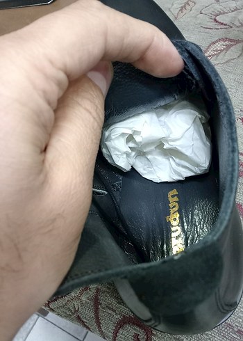40 Beden siyah Renk Siyah Erkek Deri Klasik Bot