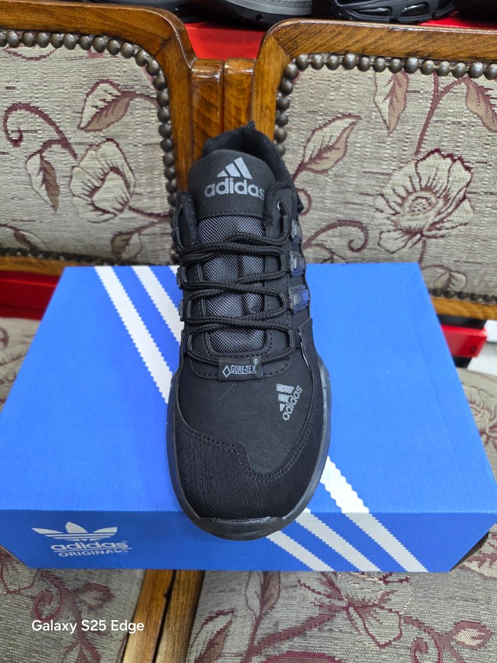 Adidas Siyah Bağcıklı Erkek Spor Ayakkabı - Görsel 4