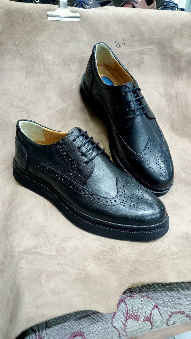 Siyah Bağcıklı Klasik Erkek Ayakkabısı - Görsel 3