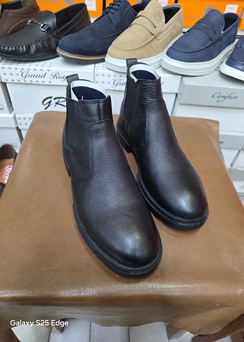 HAKİKİ DERİ KAUCUK TABAN BOT - Görsel 3