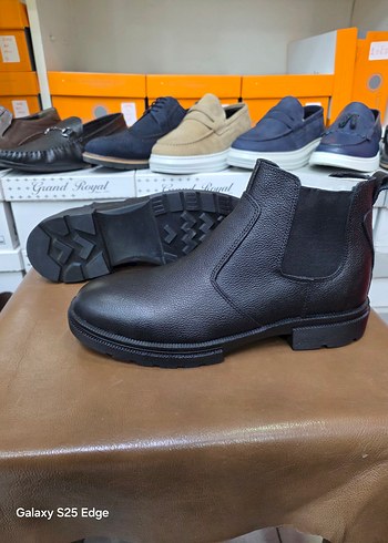 HAKİKİ DERİ KAUCUK TABAN BOT - Görsel 2