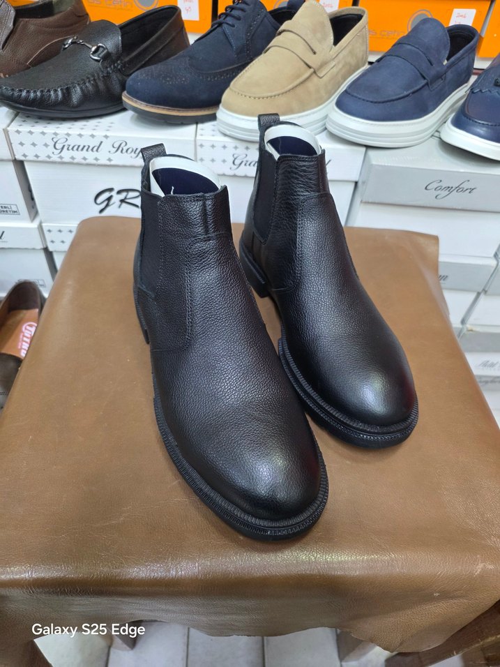 HAKİKİ DERİ KAUCUK TABAN BOT - Görsel 3