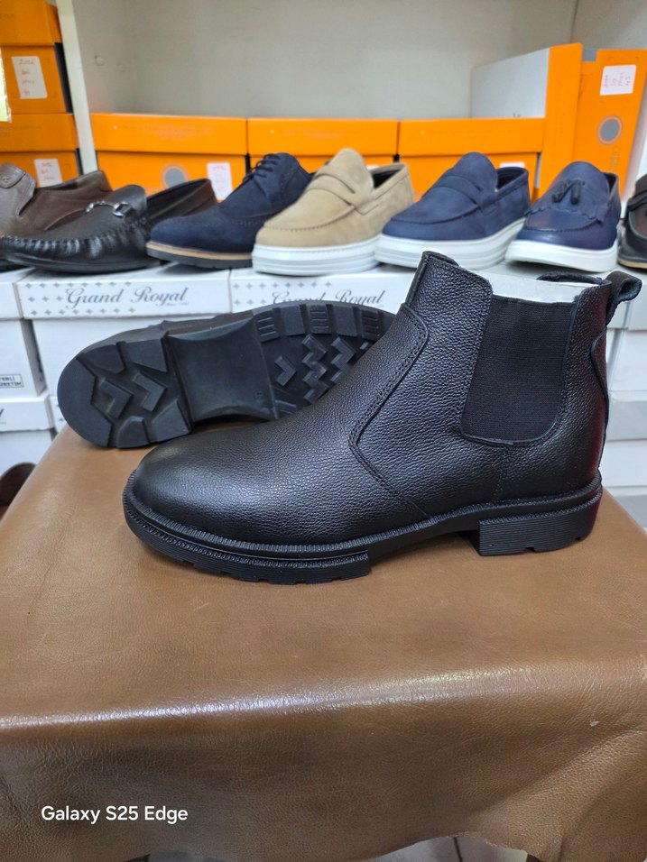 HAKİKİ DERİ KAUCUK TABAN BOT - Görsel 2