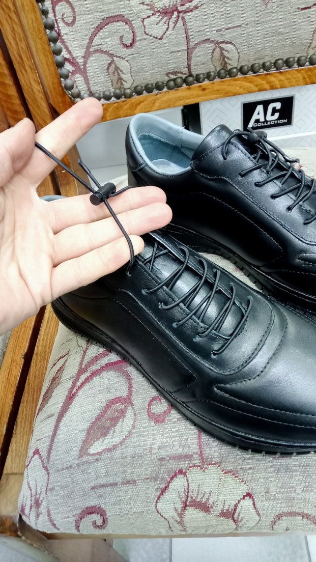 Siyah Bağcıklı Erkek Günlük Spor Ayakkabı - Görsel 4