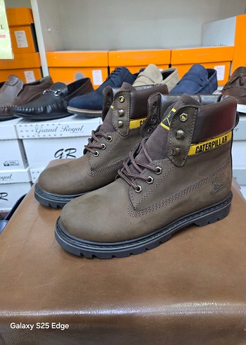 CAT HAKİKİ DERİ SIFIR BOT - Görsel 2