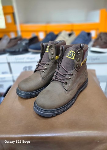 CAT HAKİKİ DERİ SIFIR BOT - Görsel 3