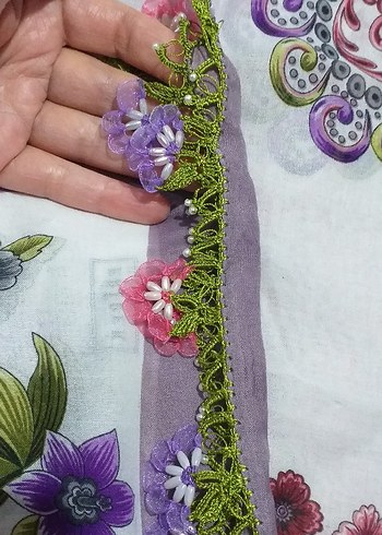 Yazma tülbent - Görsel 2