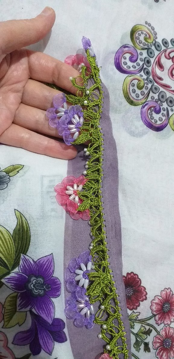 Yazma tülbent - Görsel 2