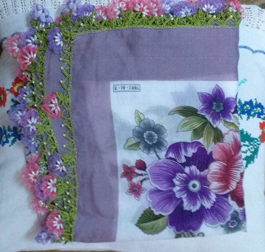 Yazma tülbent - Görsel 3