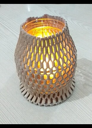 Chakra Chakra deri mumkılıfı ve içinde cam kavanozu ile birlikte.