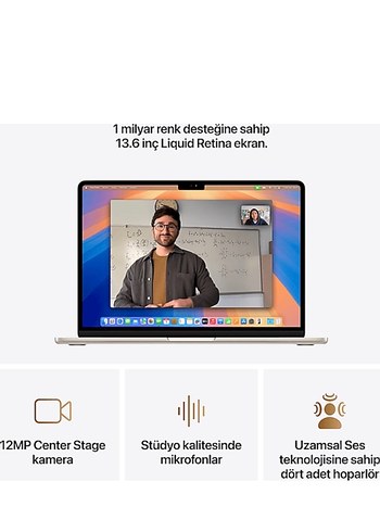 MacBook Air M4 13 | Sıfır Ayarında | Elden Teslim | Temiz - Görsel 4