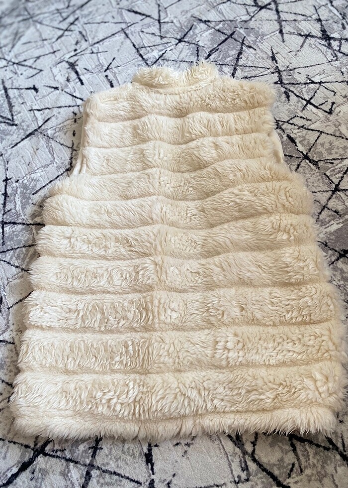 TÜYLÜ, YUMUŞAK GÜNLÜK YELEK - Görsel 2