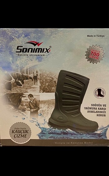 Diğer SONIMIX Eva Termal Kauçuk Çizme