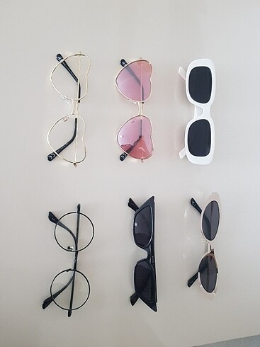 Çesitli markalar (H&M, bershka, stradivarius vb) gözlük 