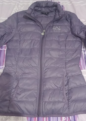 Grinin Tonlarında Kadın Kışlık Mont - Görsel 5