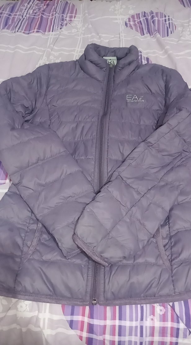 Grinin Tonlarında Kadın Kışlık Mont - Görsel 2