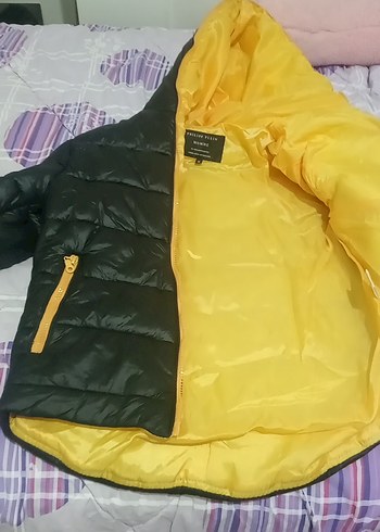 Siyah Kapüşonlu Kadın Kışlık Mont - Görsel 3