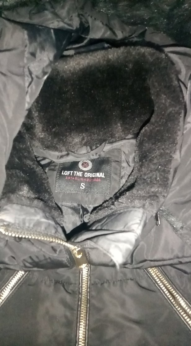 Kadın Siyah Uzun Fermuarlı Kış Montu - Görsel 4