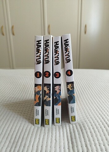 Haikyu!! 1-4 Ciltler Manga