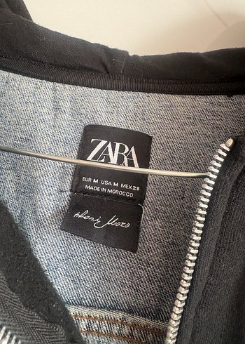 Kadın Zara Denim Ceket - Görsel 6