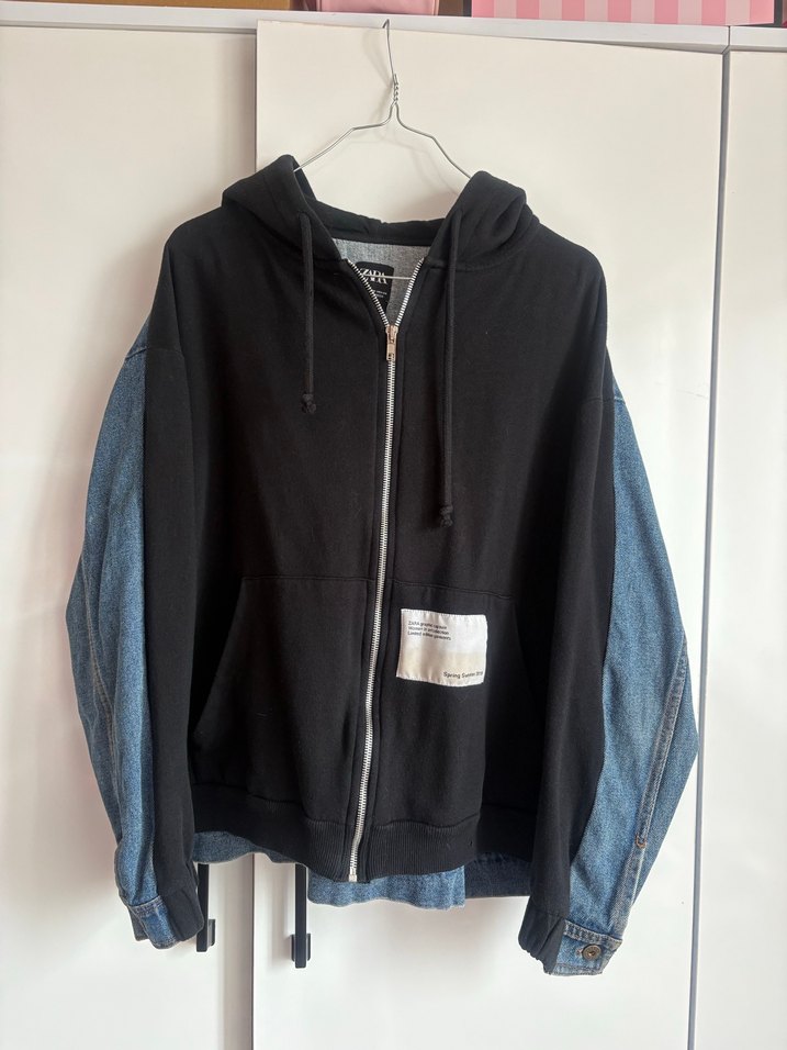 Kadın Zara Denim Ceket - Görsel 2