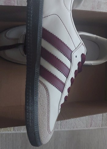 39 Beden Adidas Samba Bordo Kadın Spor Ayakkabı