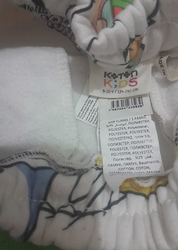 Renkli Desenli çocuk esortman alti orjinal lisansli - Görsel 3