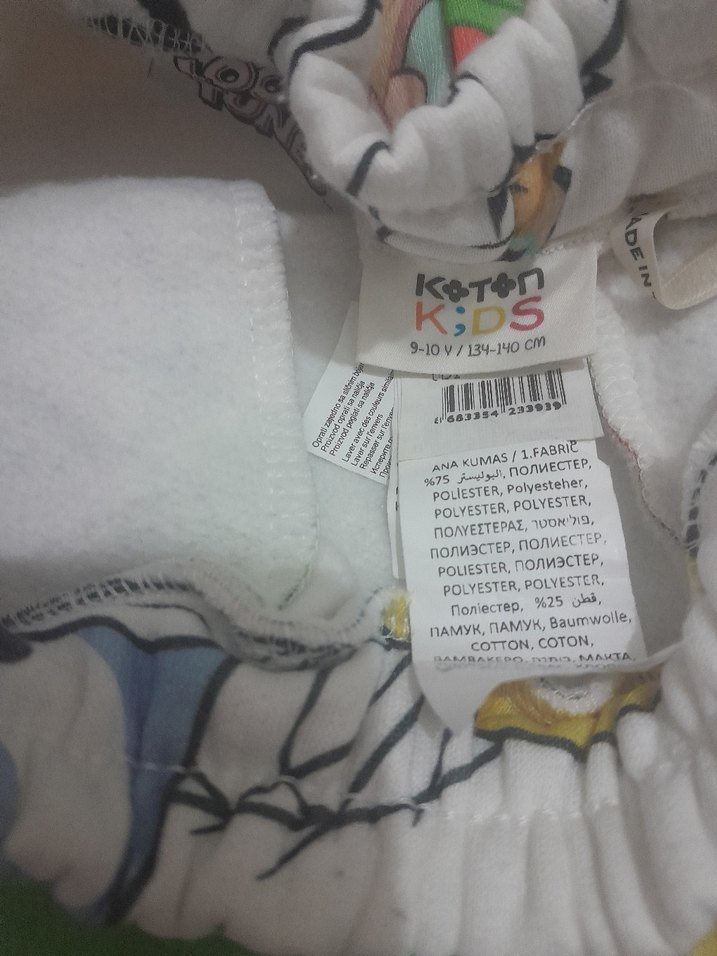 Renkli Desenli çocuk esortman alti orjinal lisansli - Görsel 3