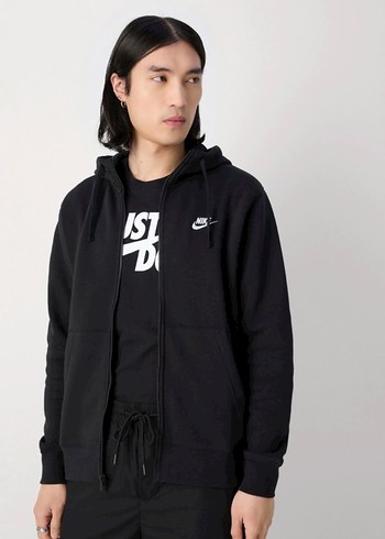 Nike Club Fleece Fermuarlı Hoodie - Görsel 2
