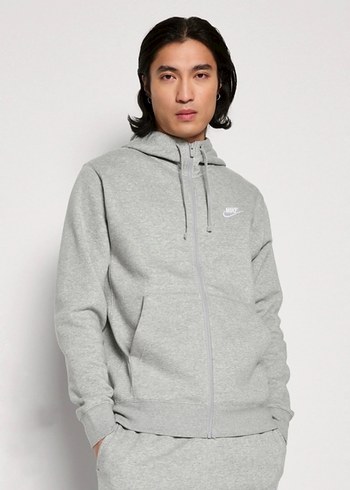 Nike Club Fleece Fermuarlı Hoodie - Görsel 2