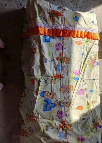 Renkli Nakışlı Çocuk Uyku Seti - Görsel 4