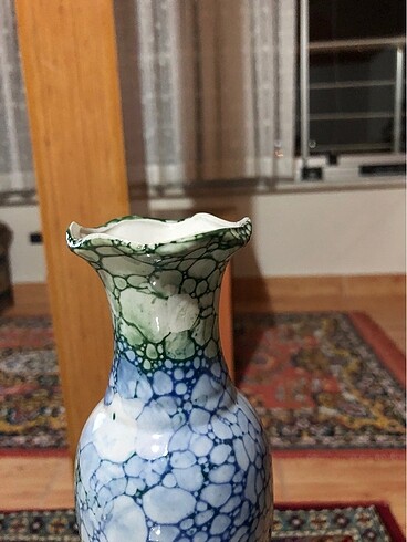  Beden mavi Renk Antika vazo