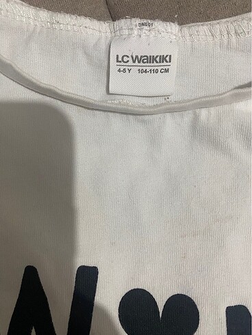 5 Yaş Beden Lcw pijama takımı 4-5 yaş