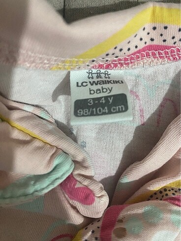 4 Yaş Beden Lcw pijama takımı