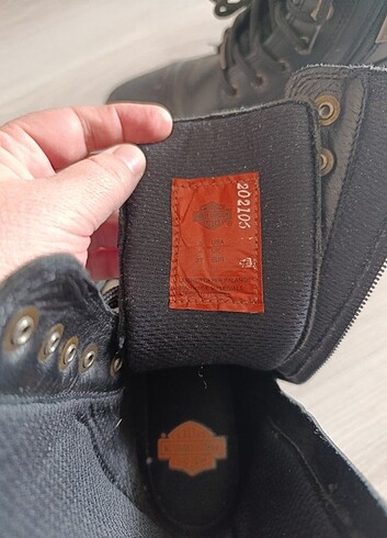 37 Beden siyah Renk Harley Davidson bot