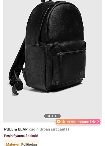  Beden siyah Renk Pull Bear Canta