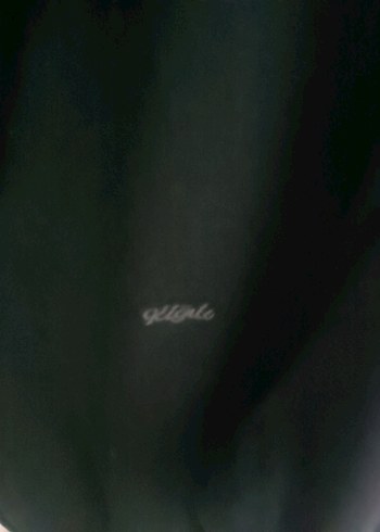 Siyah Polo Yaka Regular Fit Sweatshirt sifir hic giyilmedi - Görsel 2