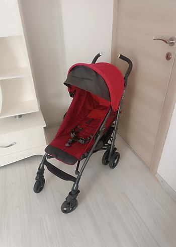 Chicco liteway Kırmızı Bebek Arabası ve Ayak Örtüsü - Görsel 8