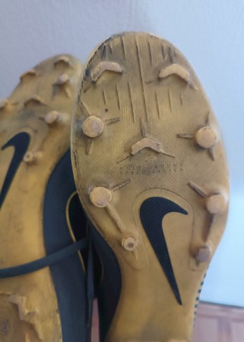 Nike Erkek Gri Futbol Ayakkabısı Velcro - Görsel 5