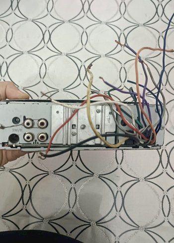 orjinal alpine USB.aux.cd 4 amfi çıkışlı oto teyp - Görsel 5