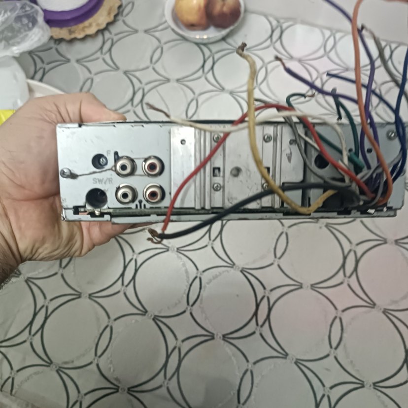 orjinal alpine USB.aux.cd 4 amfi çıkışlı oto teyp - Görsel 3