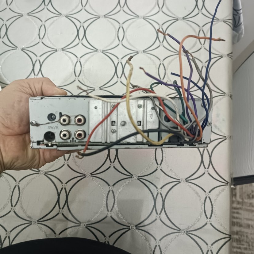 orjinal alpine USB.aux.cd 4 amfi çıkışlı oto teyp - Görsel 4